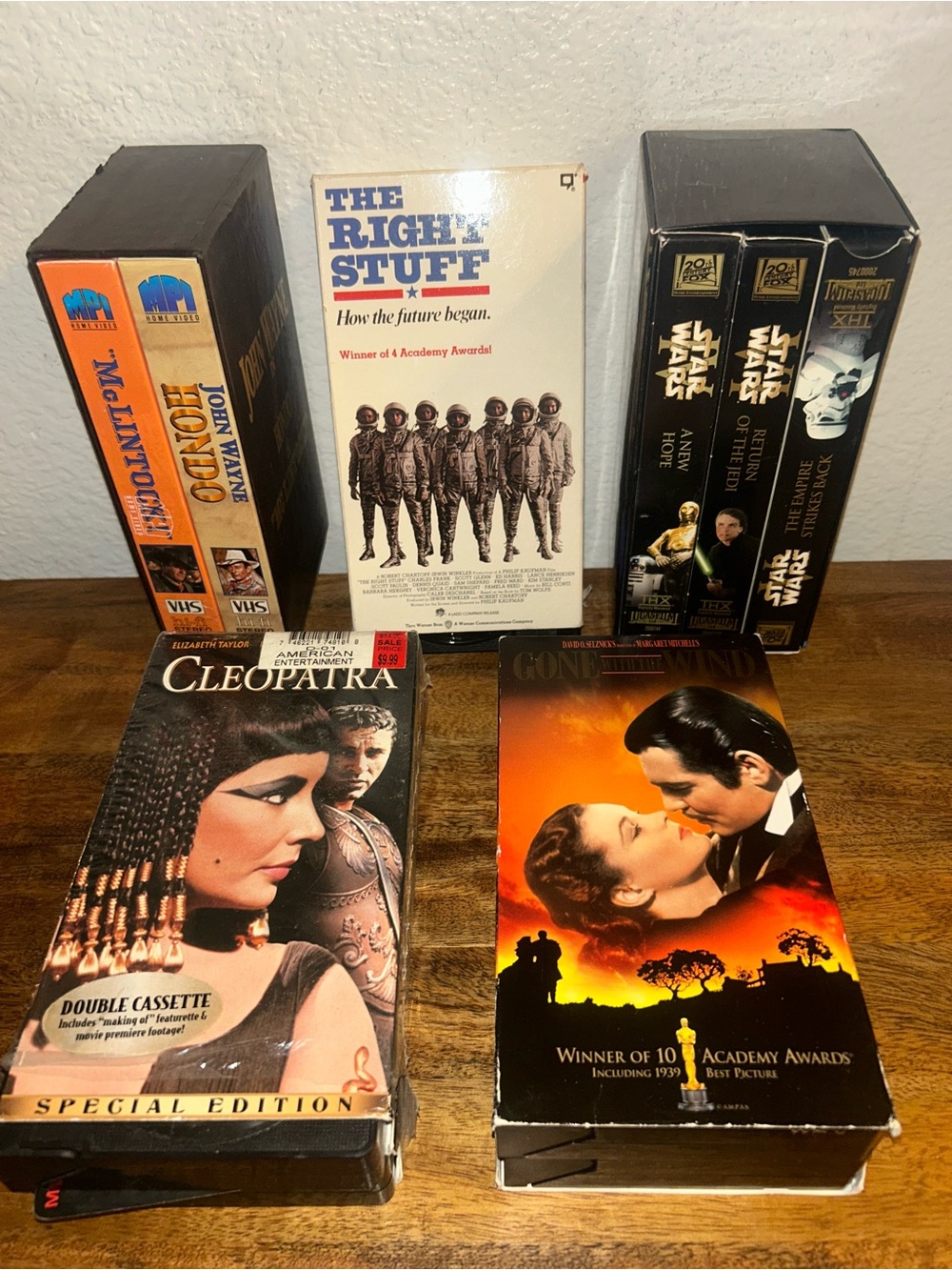Vintage Used VHS Box Sets